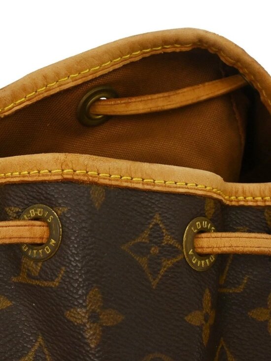 Best05 LOUIS VUITTON MONTSOURIS MM BACKPACK BAG MONOGRAM main image 11